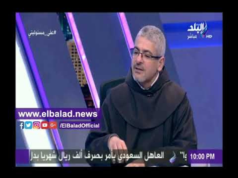 صدى البلد | بطرس دانيال يطالب المصريين بالصبر على نتائج المشروعات القومية