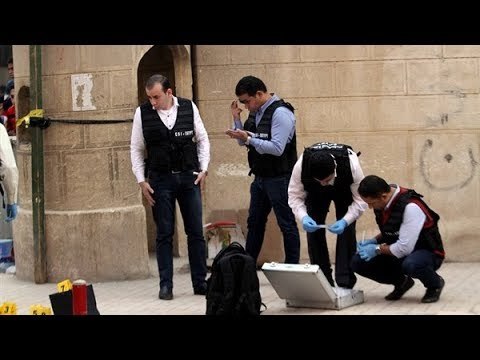 صدى البلد | مواطن يروي تفاصيل مقاومته وآخرين لإرهابي كنيسة مارمينا بحلوان