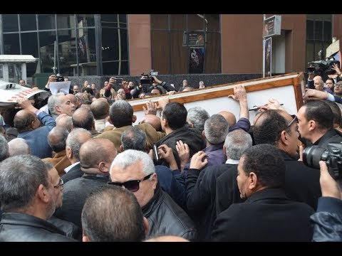 صدى البلد | تحرك موكب تشييع جثمان إبراهيم نافع من الأهرام متوجها لمسجد عمر مكرم