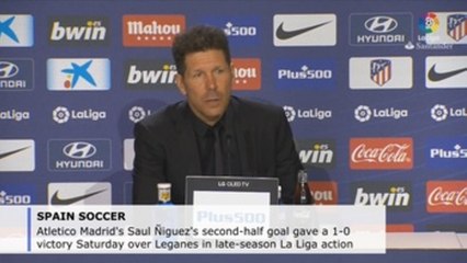 Atletico edge Leganes, stay in hunt for La Liga title