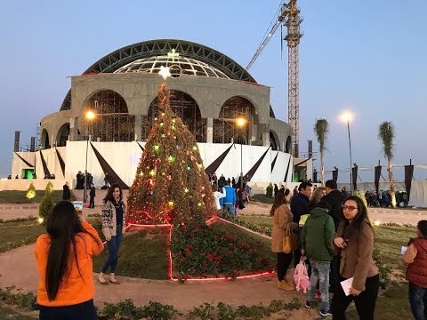 صدى البلد | كاتدرائية العاصمة الجديدة في حُلتها الأخيرة قبل صلاة القداس