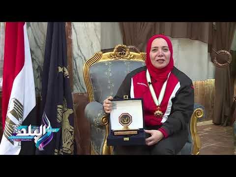 صدى البلد | تكريم بطلتي السباحة ورفع الأثقال من ذوي الاحتياجات