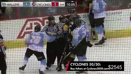 ECHL Tulsa Oilers 1 at Cincinnati Cyclones 7