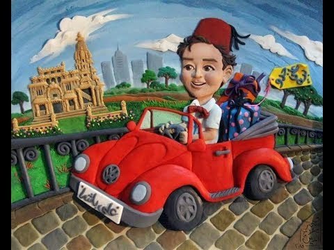 صدى البلد | شاهد فنانة تبتكر شخصيات كرتونية من الصلصال المصور