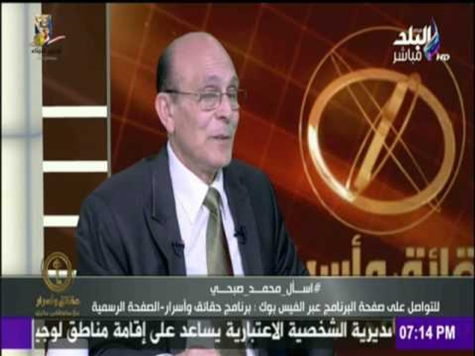 حقائق وأسرار - محمد صبحي: تغييب العقل المصري هو سبب تراجع مصر في كل المجالات