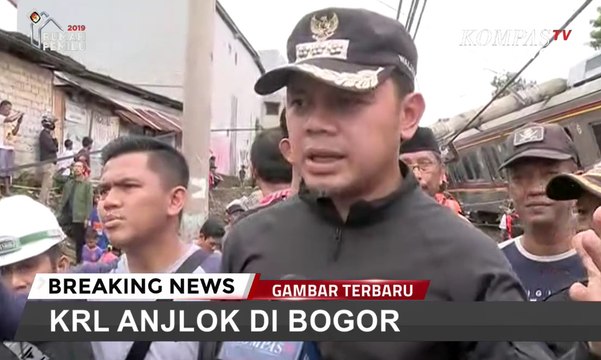 KRL Bogor Anjlok, Jadwal Perjalanan Terganggu