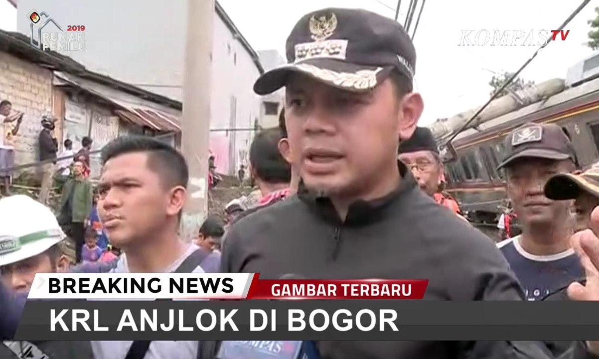 KRL Bogor Anjlok, Jadwal Perjalanan Terganggu