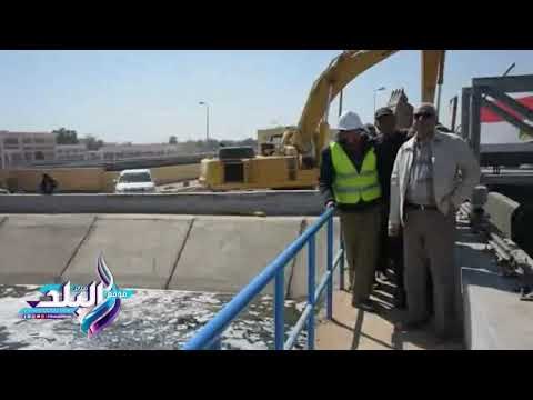 صدى البلد | محافظ أسوان يفاجئ العاملين بمشروع محطة كيما