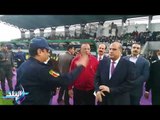 صدى البلد |  مدير أمن بورسعيد ومساعد وزير الداخلية يتفقدان الاستاد قبل مباراة المصري