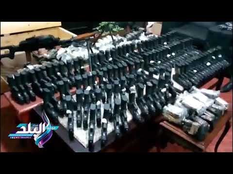 صدى البلد | إحباط تهريب كمية كبيرة من الأسلحة للبر الشرقى لقناة السويس