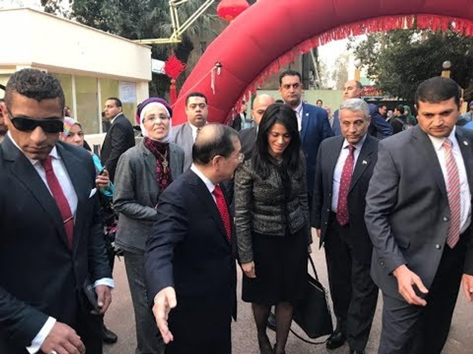 صدى البلد | «برج القاهرة» يستقبل مسئولى هيئة تنشيط السياحة للاحتفال بعيد الربيع الصينى