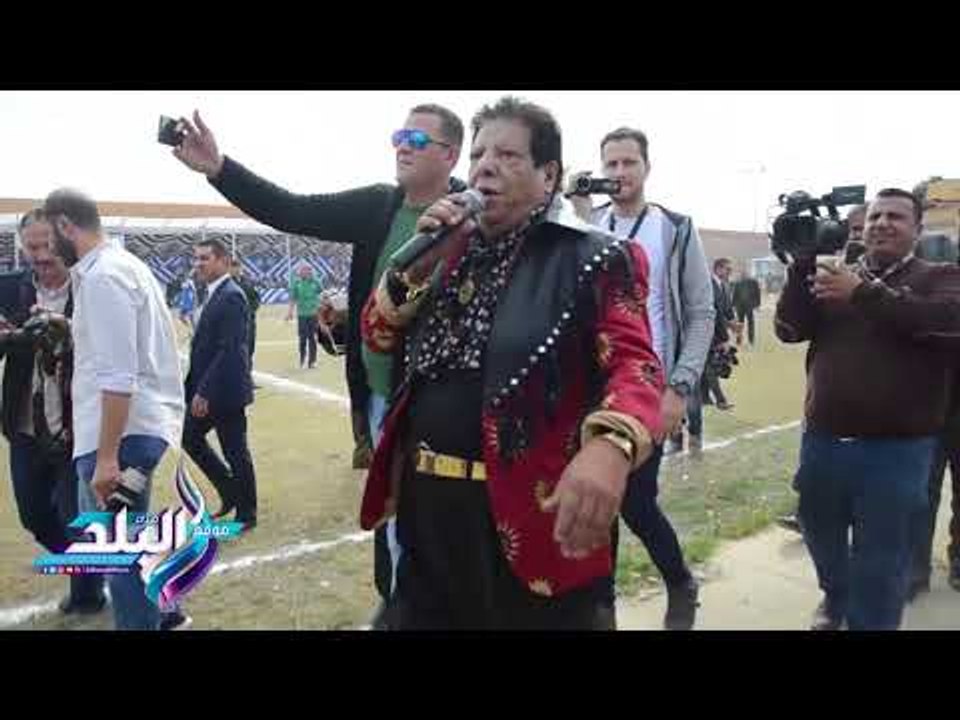 صدى البلد | شعبان عبد الرحيم يغني داخل سجن برج العرب