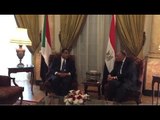 صدى البلد | بدء المحادثات الثنائية بين وزيري خارجية مصر والسودان بقصر التحرير