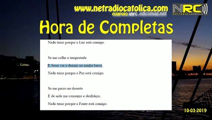 Liturgia das Horas: Completas Depois das II Vésperas