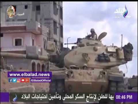 صدى البلد |ناجي شهود: هناك رسائل في إستخدام المدافعية في سيناء 2018