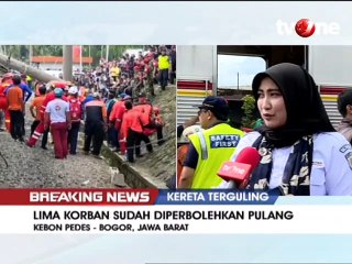 Korban Luka Commuter Line Anjlok 19 Orang