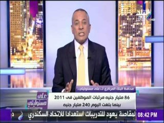 على مسئوليتي - موسى: مصر تعيش علي الاستيراد ونستورد حتي الفول