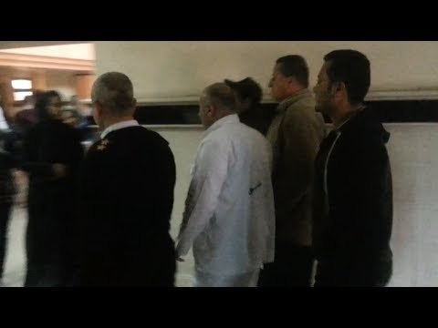 صدى البلد | محافظ المنوفية بالبدلة البيضاء أثنار نظر إستئنافه على التحفظ على امواله