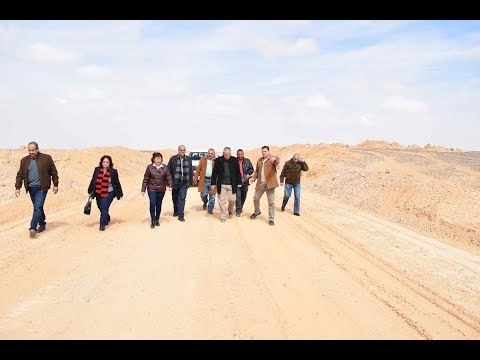 صدى البلد | محافظ المنيا يتفقد مشروع استزراع 20 ألف فدان