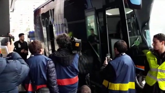 Celta de Vigo - Real Betis: Llegada del Celta a Balaídos