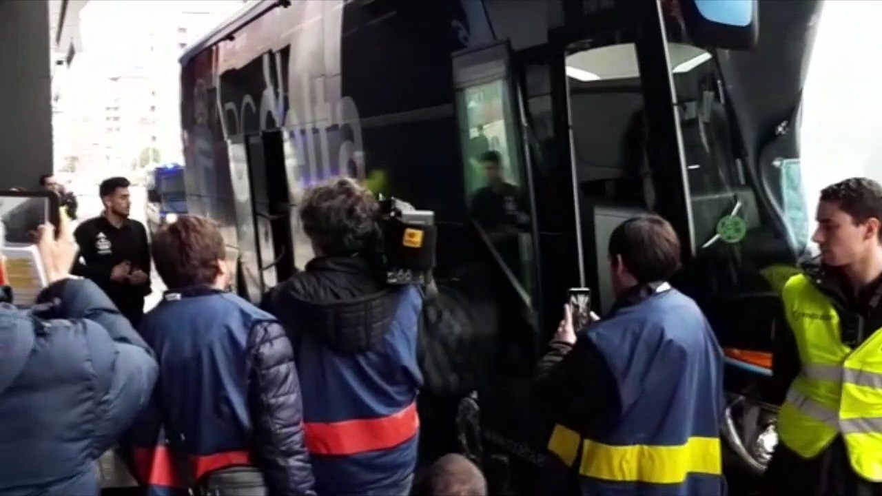 Celta de Vigo - Real Betis: Llegada del Celta a Balaídos