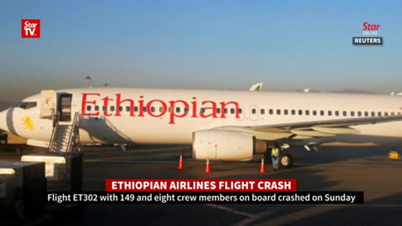 Ethiopian Airlines plane crashes with 157 people on board