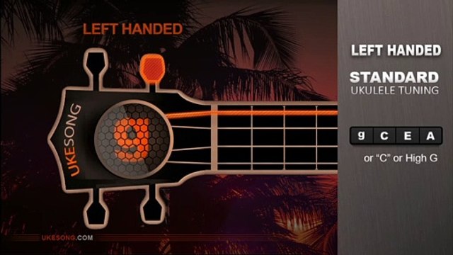 Ukulele Tuning for Left Handed Ukulele