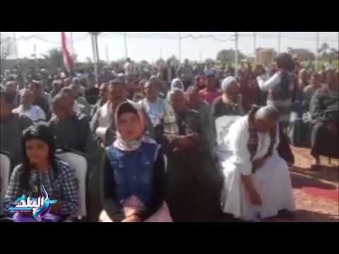صدى البلد | عمد ومشايخ الخط البحرى بمركز أطسا بالفيوم يؤيدون السيسي في مؤتمر جماهيرى حاشد