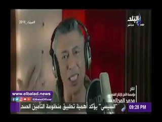 صدى البلد | احمد موسي : أتمنى تكريم الفنان الأردني عمر العبد اللات