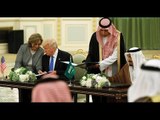 صباح البلد - شاهد توقيع صفقة أسلحة بين أمريكا والسعودية بـ 350 مليار دولار