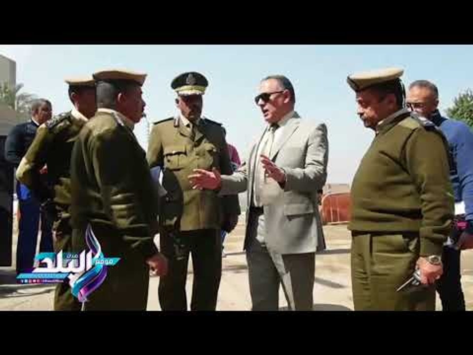 صدى البلد | مدير أمن سوهاج يتفقد تأمين معبد أبيدوس