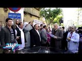 صدى البلد | تجمع أنصار موسى مصطفى استعدادا لانطلاق المسيرة الثانية