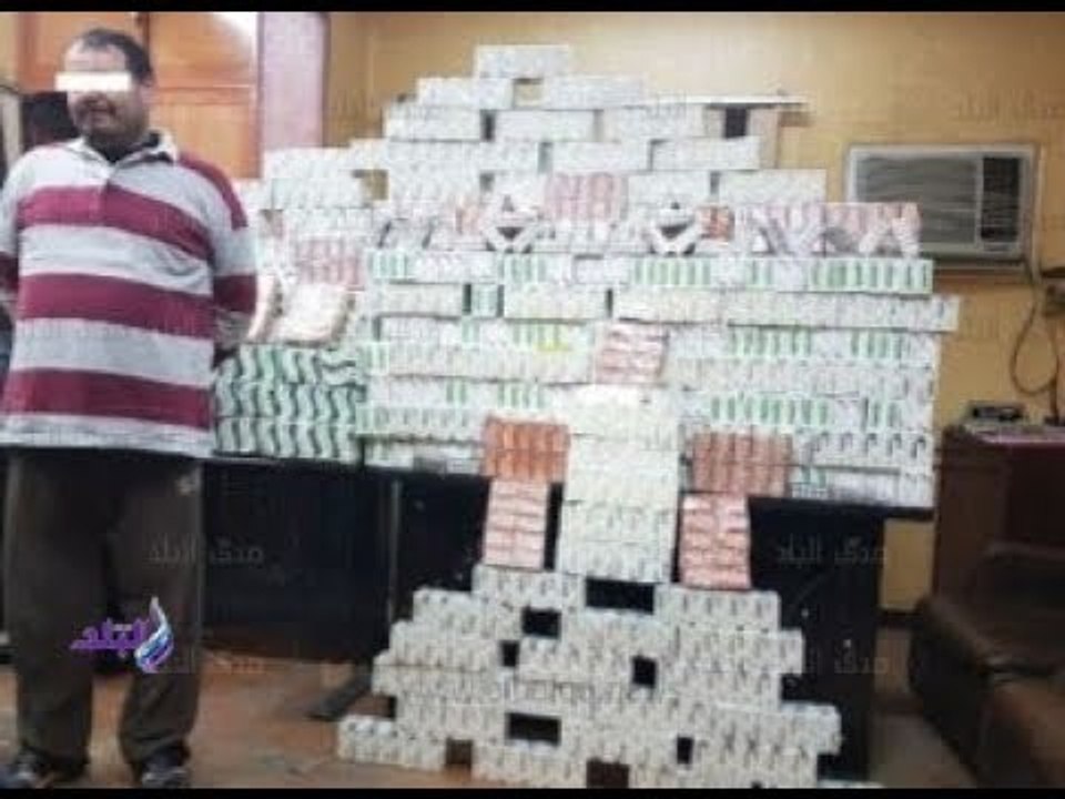 صدى البلد | ضبط 61300 قرص "ترامادول" فى حملات أ...