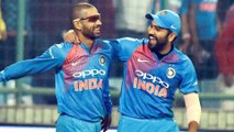 India Vs Australia 4th ODI : Rohith Sharma And Shikhar Dhawan Records During 4th ODI | Oneindia