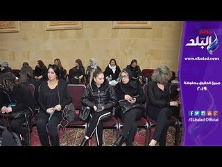 صدى البلد | نجوم الفن في عزاء والد الفنانة نهال عنبر