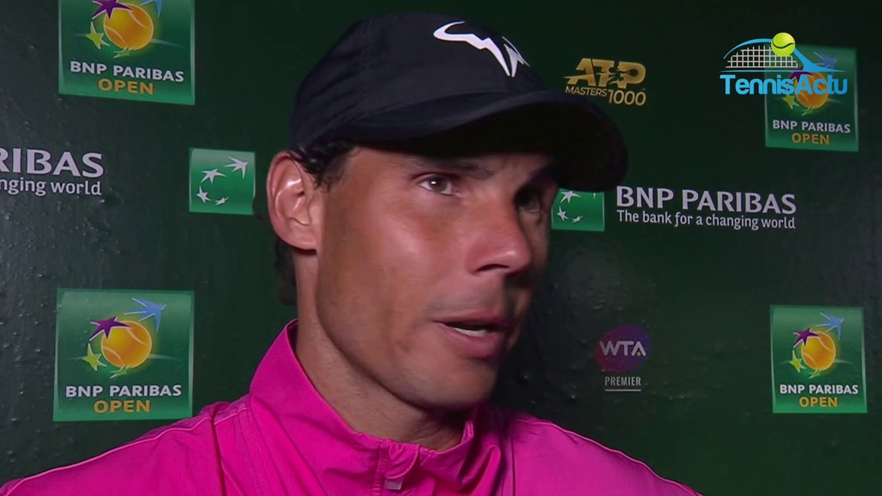ATP - Indian Wells 2019 - Rafael Nadal : "Il va falloir que je joue mon meilleur tennis contre Diego Schwartzman"