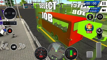 Bus Simulator 2019 "Route Frankfurt Paris" Bus Driver Simulation - Android gameplay FHD