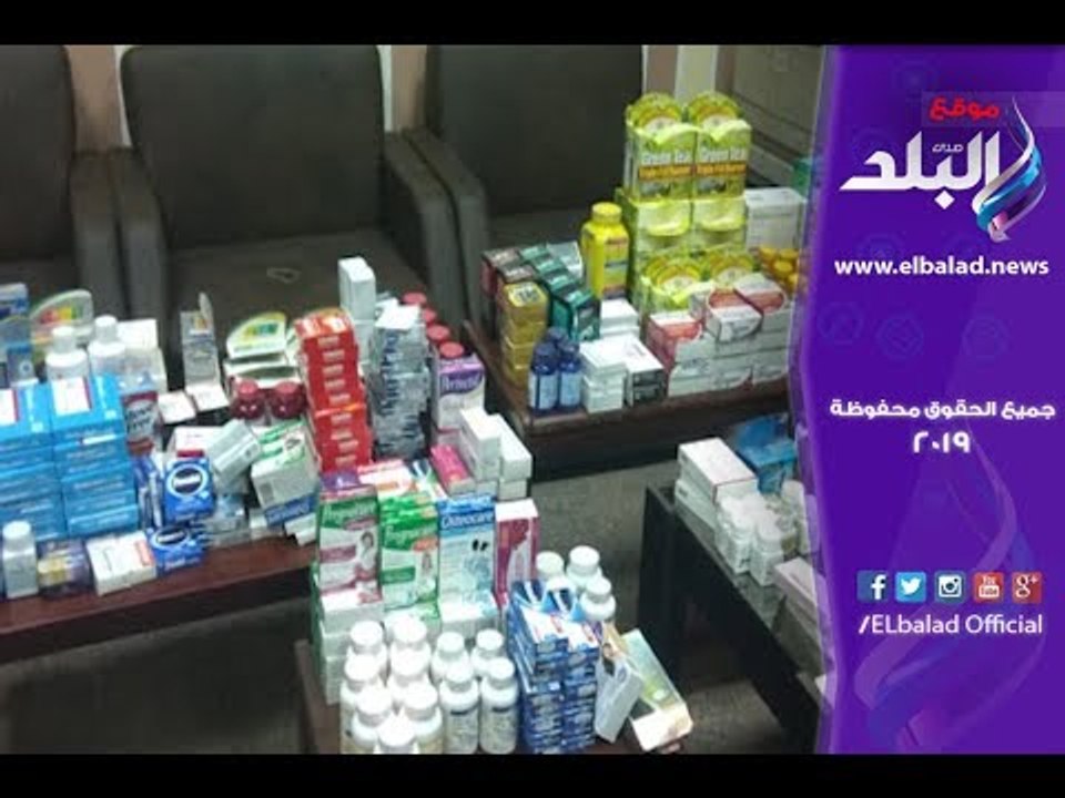 صدى البلد | لحظة ضبط 350 ألف قرص أدوية ومنشطات...
