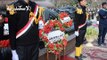 صدى البلد | مديرو الأمن يضعون أكاليل الزهور على قبر الجندى المجهول في يوم الشهيد