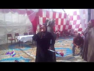 صدى البلد | احدى الناخبات فى منطقة البساتين الرئيس عبد الفتاح السيسى اخويا وابويا وابنى