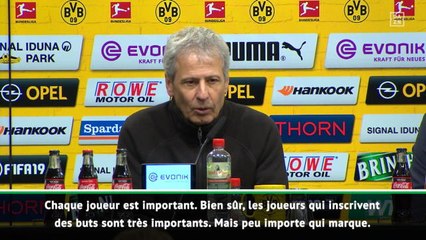 25e j. - Favre : "Peu importe qui marque"