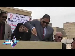 صدى البلد |  محافظ الغربية يضع حجر أساس مدرسة بطنطا بتكلفة 24 مليون