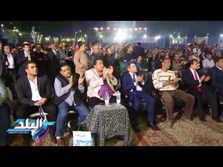 صدى البلد | الآلاف يتوافدون علي المؤتمر الشعبي لتأييد السيسي بمشاركة «أبو العينين»