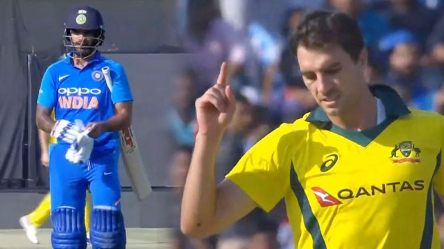 India vs Australia 4th ODI: Shikhar Dhawan departs after career-best ODI score of 143 वनइंडिया हिंदी