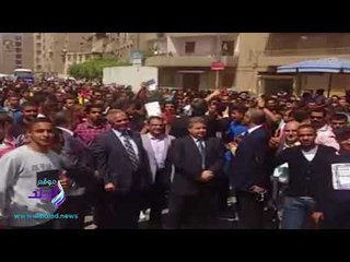 صدى البلد | جامعة بنها تنظم مسيرة لحث المواطنين على المشاركة فى الانتخابات الرئاسية