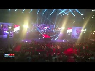 صدى البلد | "قالوا ايه" تشعل حماس المشاركين في مؤتمر دعم الرئيس السيسي