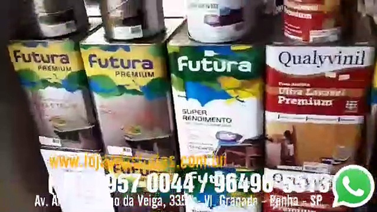 Lojão das Tintas Recuperadas e Novas