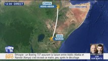 Un Boeing 737 d'Ethiopian Airlines s'est écrasé avec 157 personnes à bord, il n'y a pas de survivant