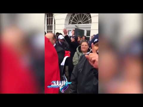 صدى البلد | المصريون يردون على الإخوان في لندن بهتافات: ماااااااء