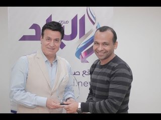 صدى البلد | حلمى عبد الباقى يغنى "نورت ايامى" لايف لقراء "صدى البلد"